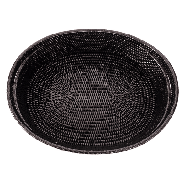 Artifacts Rattan™ Oval Basket: Honey Brown