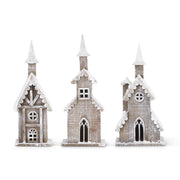 Weathered Wood Churches