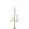 Gold Glitter LED Christmas Tree Holiday Decor K&K 5  