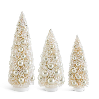 Champagne Ornament Trees