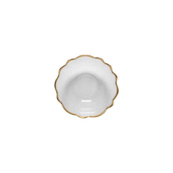 Francesca Scallop Glass Soup/Cereal bowl