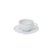 Pearl Coffee Cup and Saucer
