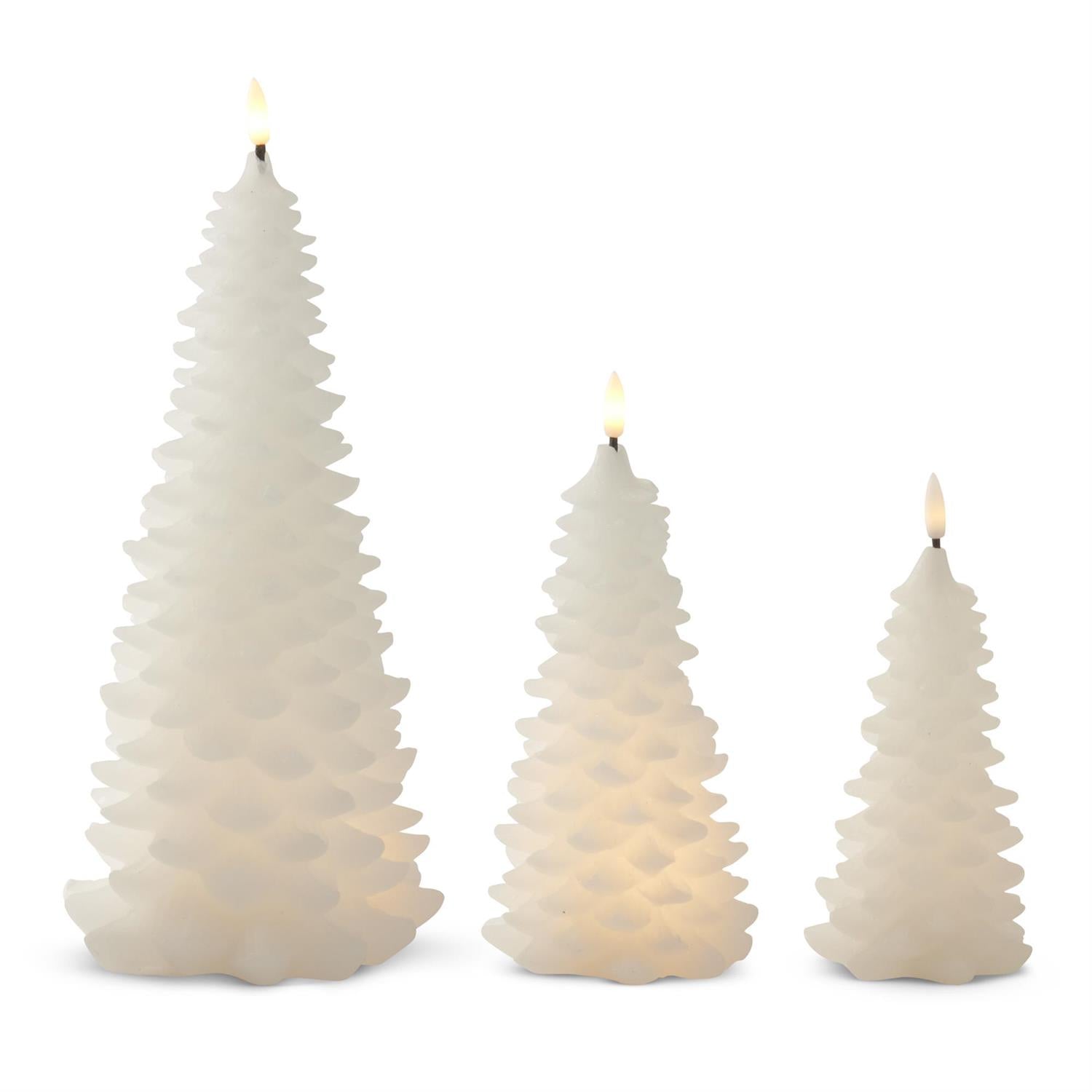 White LED Christmas Tree Candles