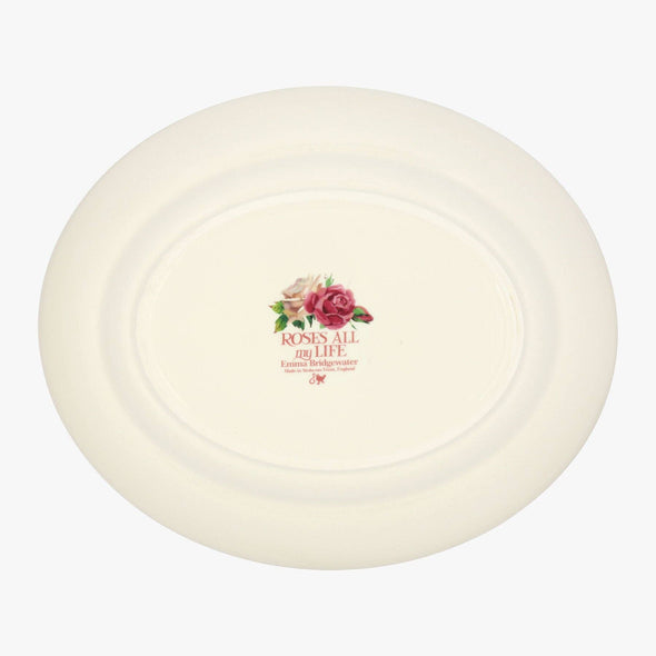Roses Oval Platter
