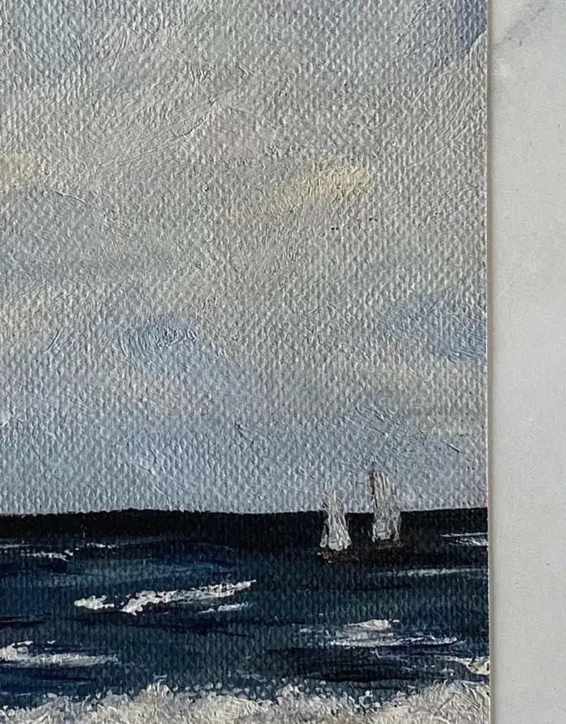 SAILBOATS #3 Art Print (framed)