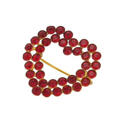 Beaded Heart Napkin Ring