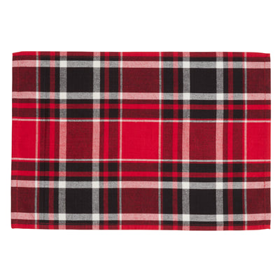 Red Plaid Placemat