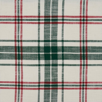 White & Green Plaid Placemat