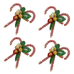 Candy Cane Napkin Rings