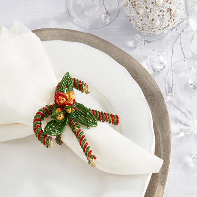 Candy Cane Napkin Rings