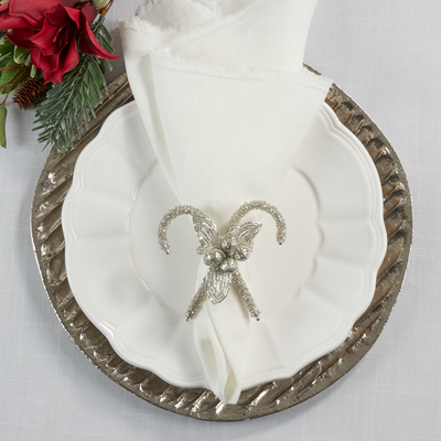 Candy Cane Napkin Rings