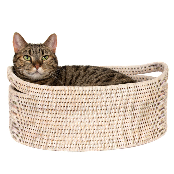 Artifacts Rattan™ Oval Basket: Honey Brown