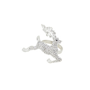 Beaded Reindeer Napkin Ring