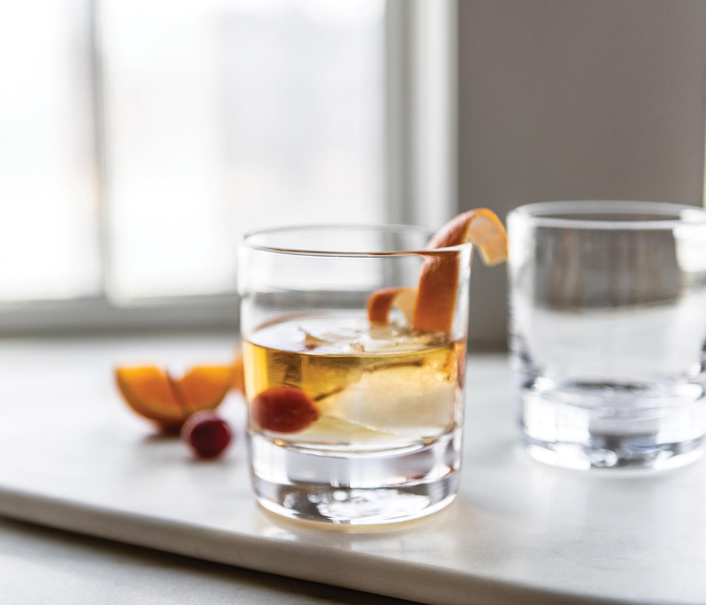 Ascutney Double Old-Fashioned Glass (set of 2)