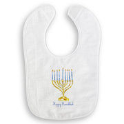 Happy Hanukkah Baby Bib