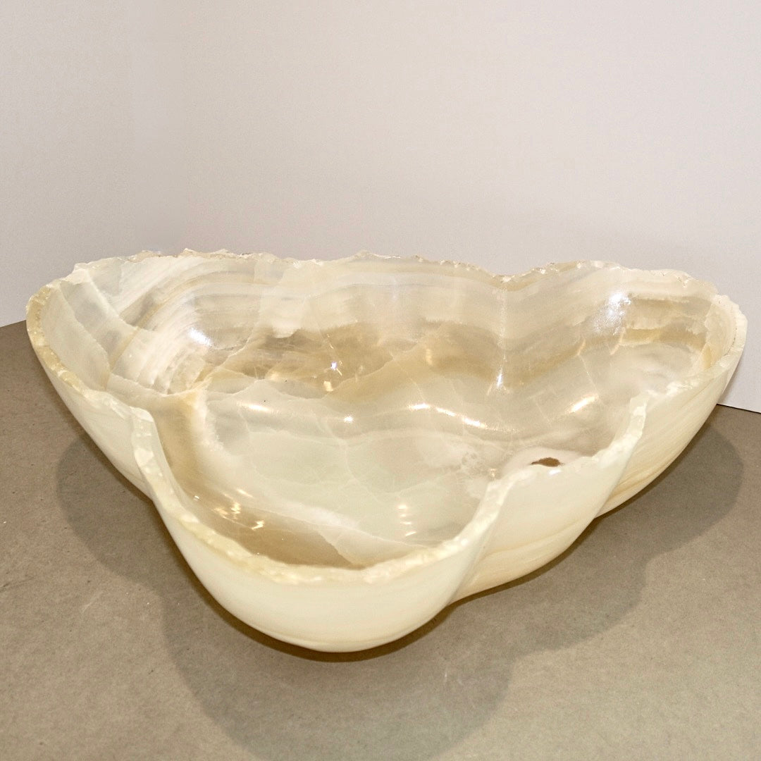 Blanco Quartz Onyx Bowl Home Decor Verona Prive Inc   