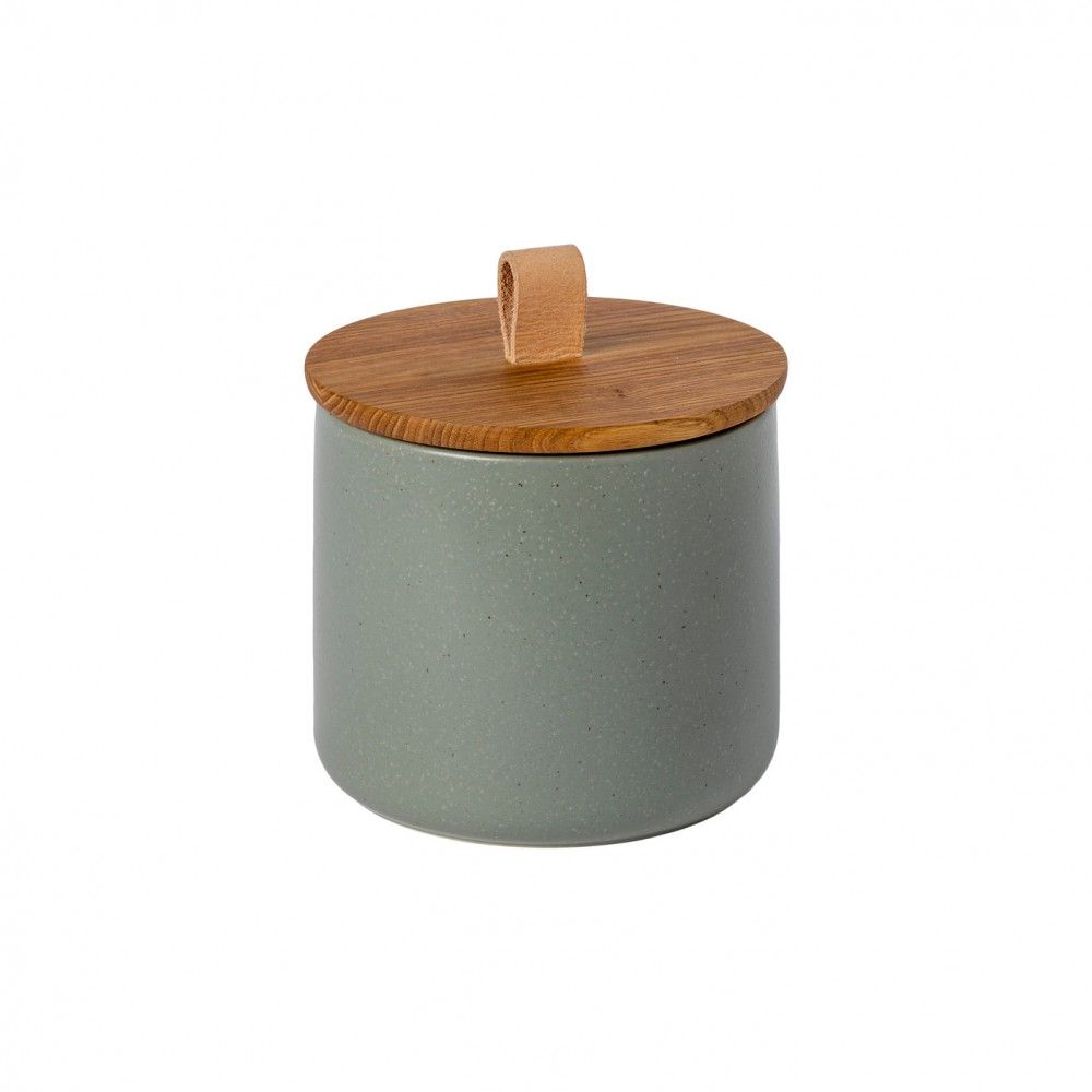 Pacifica Canisters with Oak Lid Tabletop Casafina 6" Artichoke 