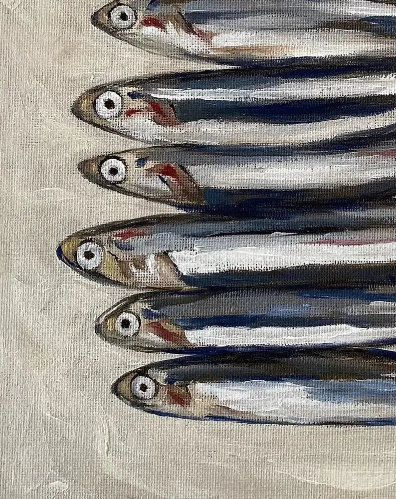 SARDINES - Art Print (framed)