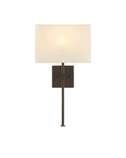 Ashdown Bronze Wall Sconce Lighting Currey & Co   