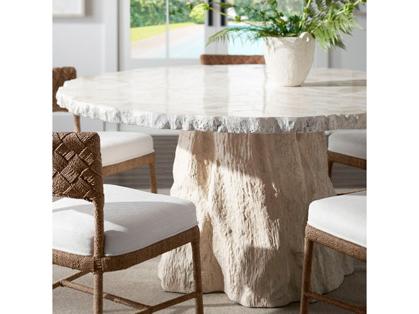 Sandstone Round Dining Table