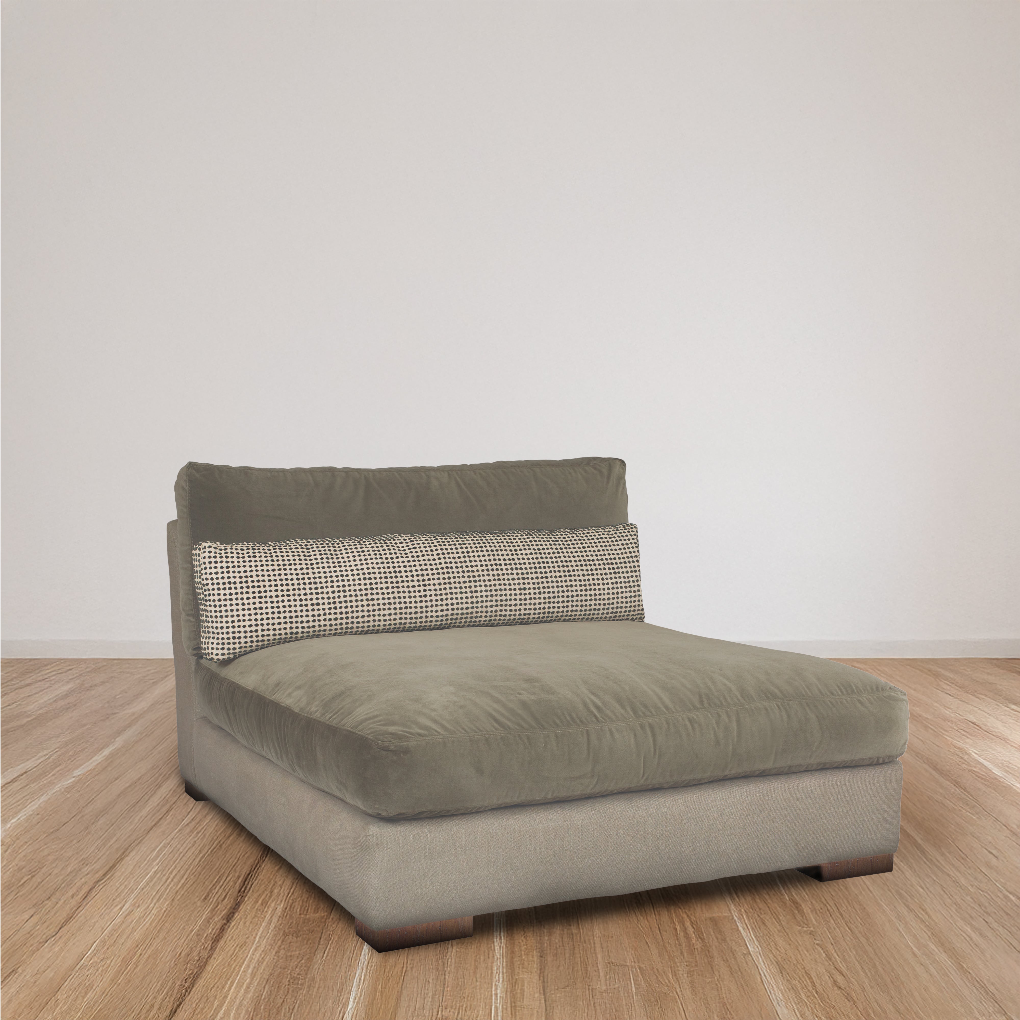Palmer Armless Double Chaise