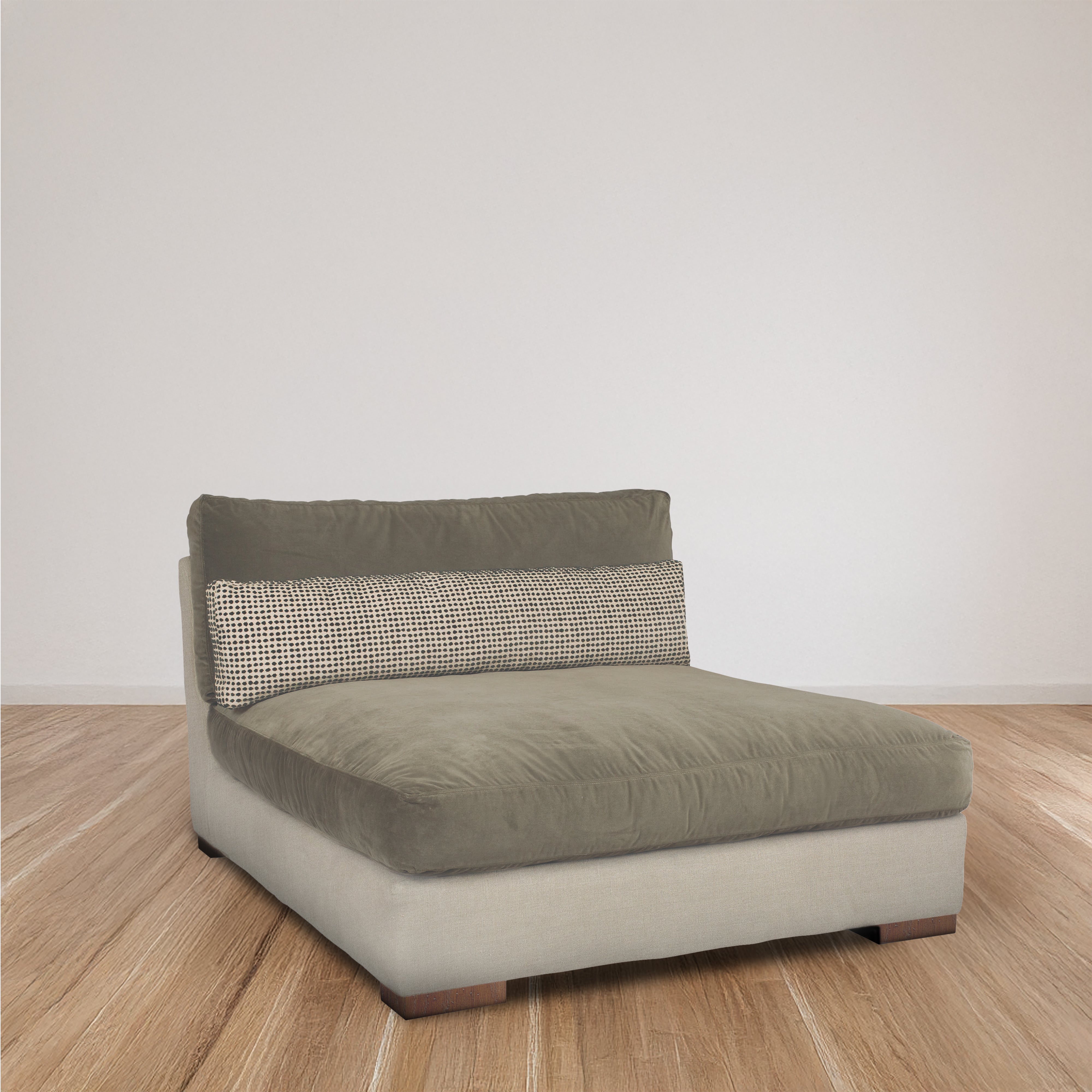 Palmer Armless Double Chaise