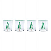 Woodland Trees Double Old Fashion Glasses