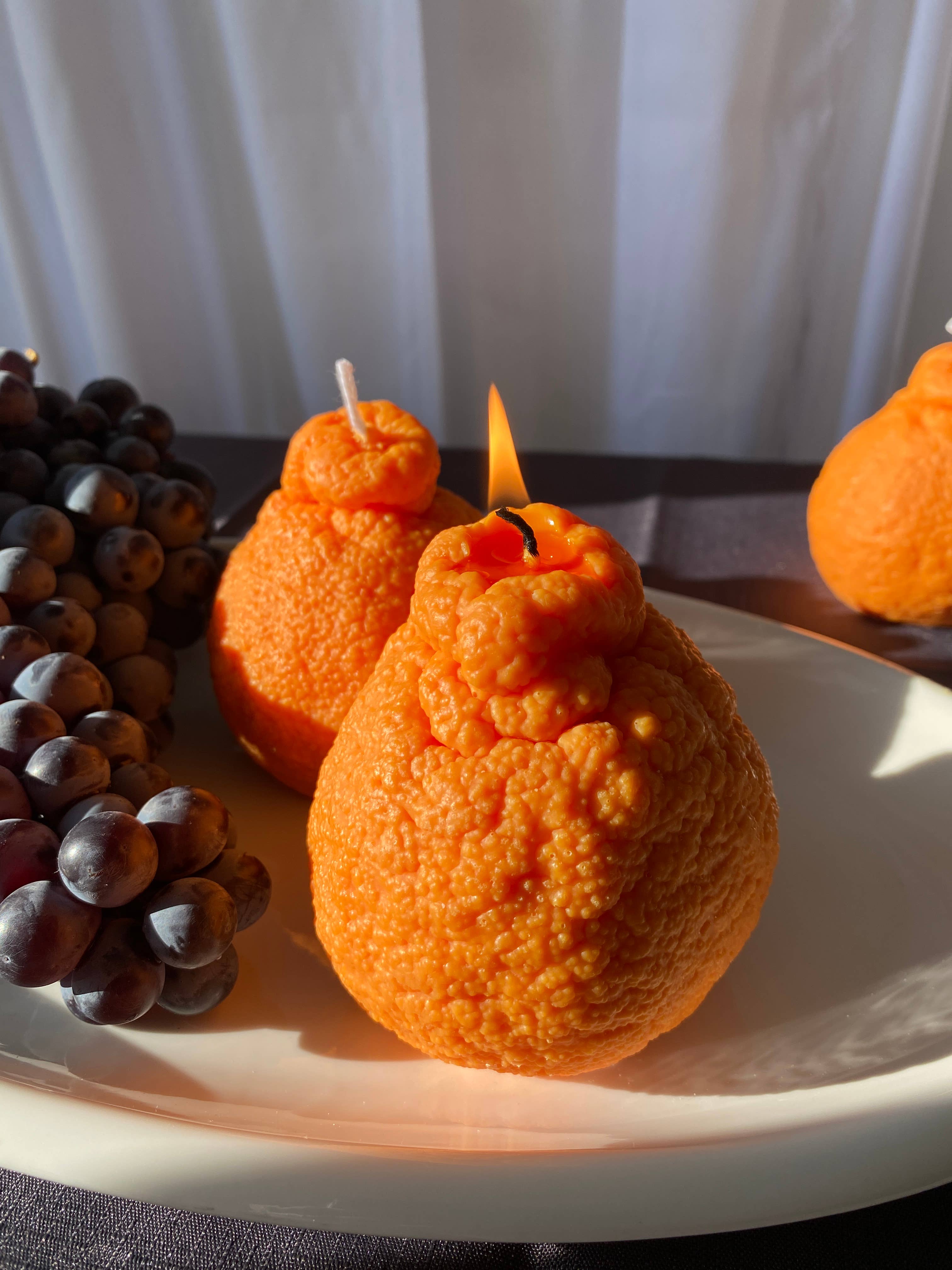 Large Dekopon Citrus Candle