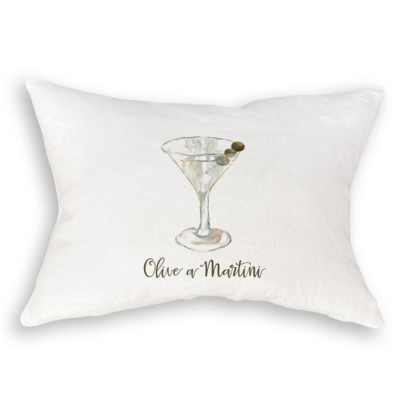 Olive A Martini Dishtowel (no words)