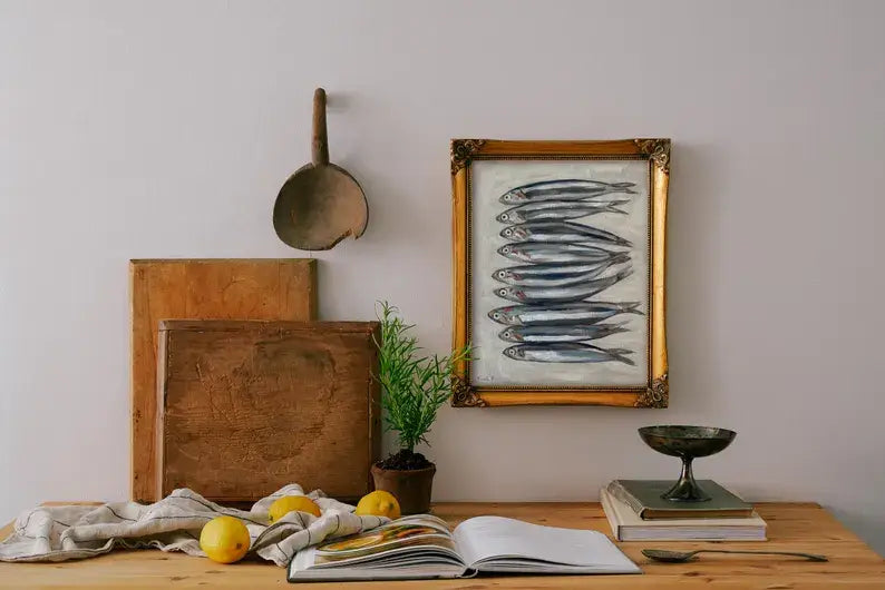 SARDINES - Art Print (framed)