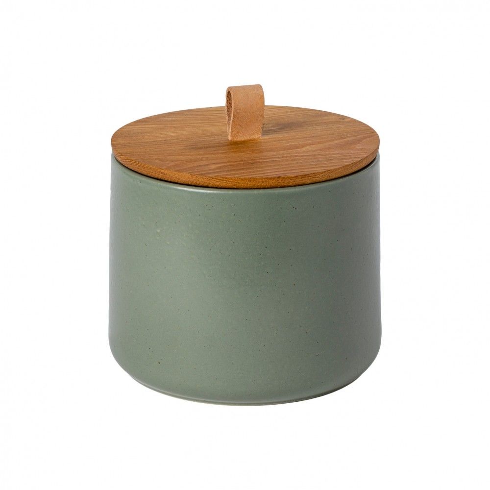 Pacifica Canisters with Oak Lid Tabletop Casafina 8" Artichoke 