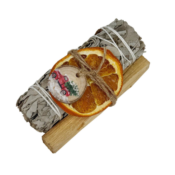 Winter White Sage & Palo Santo Stick Bundle