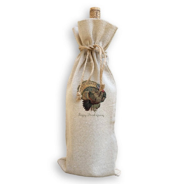 Thanksgiving Turkey Wine Bag