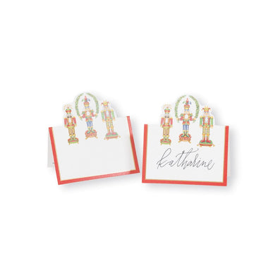 Nutcracker Christmas Die-Cut Place Cards