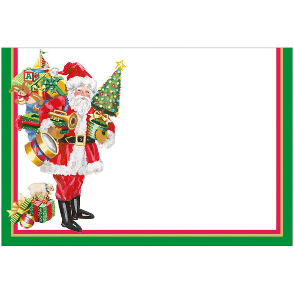 Mr. Claus Foil Place Cards