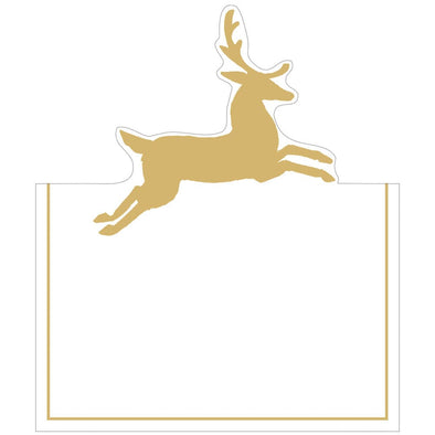 Leaping Deer Foil Place Cards