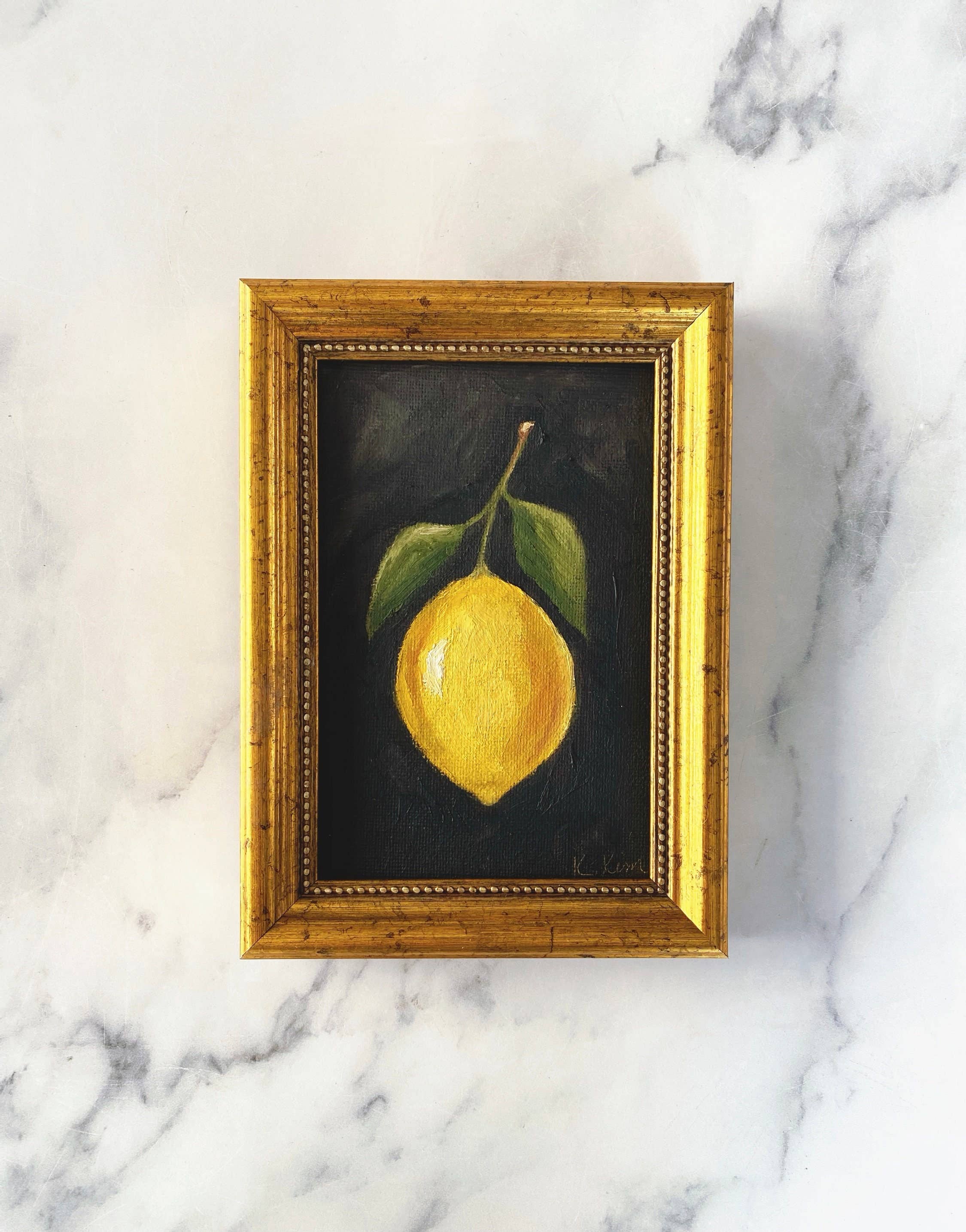 Lemon #8 Framed Art Print