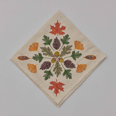 Pressed Leaves Dinner Napkin