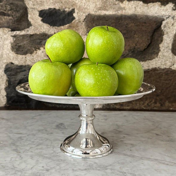 Hotel Silver London Pedestal Cake Stand