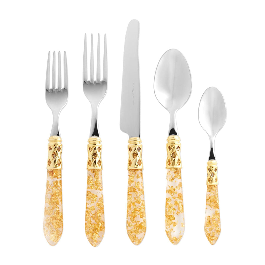 Aladdin Brilliant Five-Piece Place Setting Tabletop Vietri   