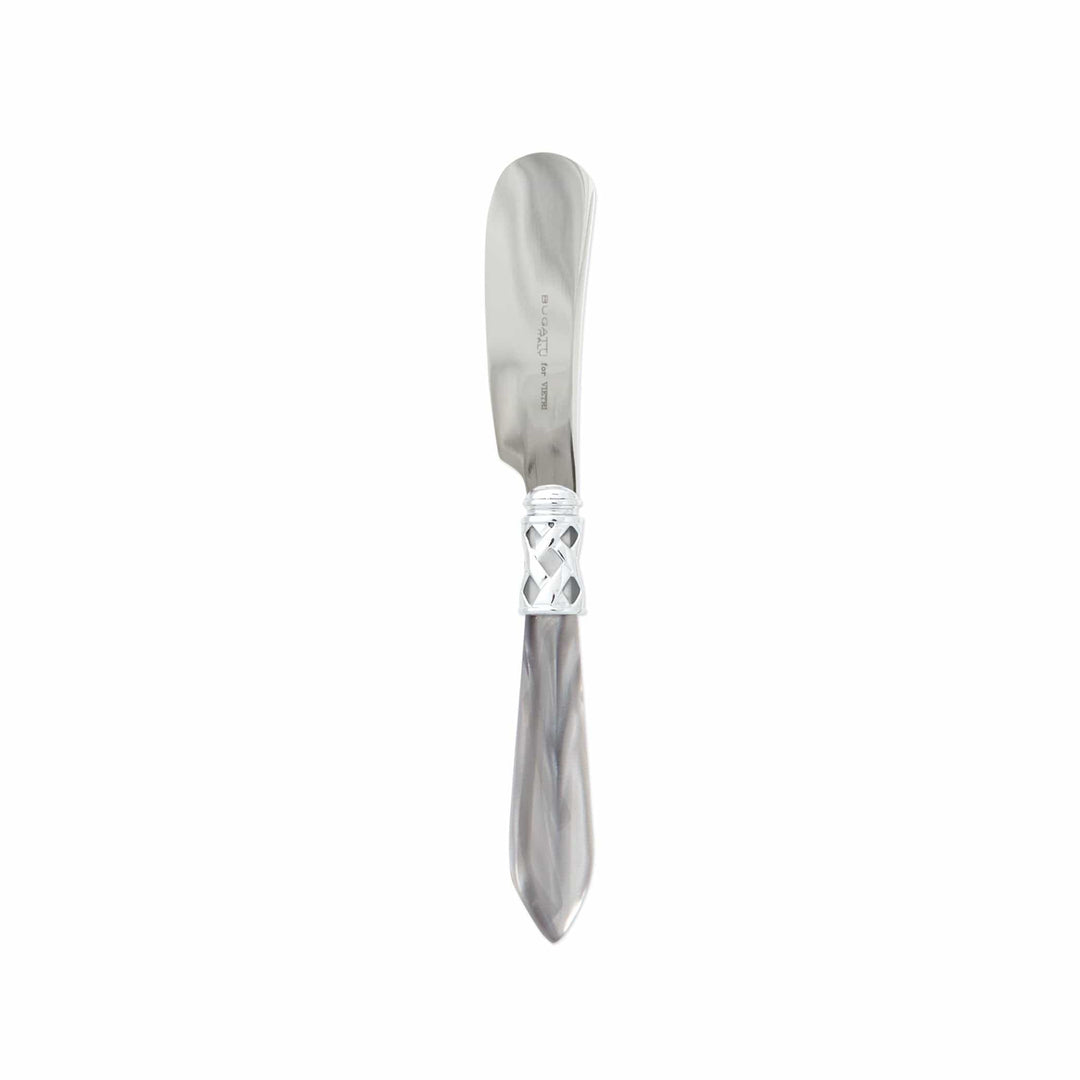 Aladdin Brilliant Small Spreader Tabletop Vietri Light Grey  