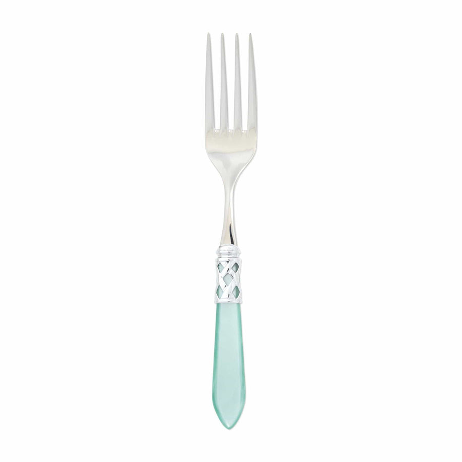 Aladdin Brilliant Serving Fork Tabletop Vietri Aqua  