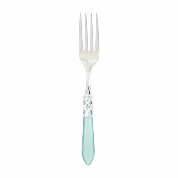 Aladdin Brilliant Serving Fork Tabletop Vietri Aqua  