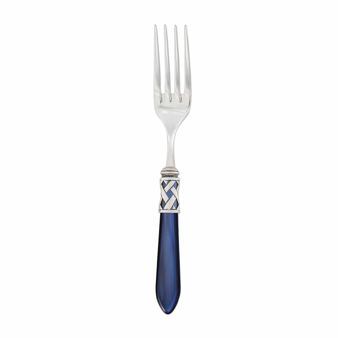 Aladdin Antique Serving Fork Tabletop Vietri Blue  