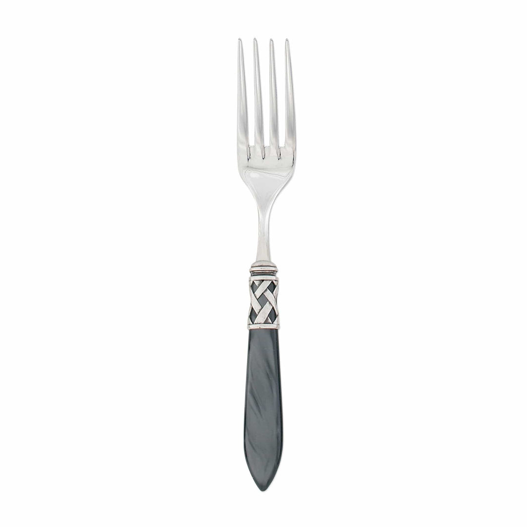 Aladdin Antique Serving Fork Tabletop Vietri Charcoal  