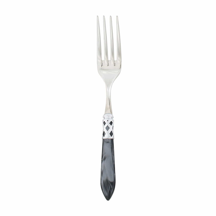 Aladdin Brilliant Serving Fork Tabletop Vietri Charcoal  