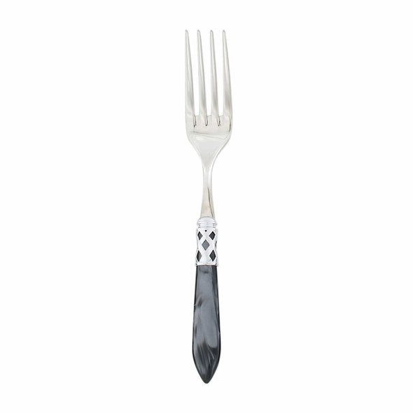 Aladdin Brilliant Serving Fork Tabletop Vietri Charcoal  