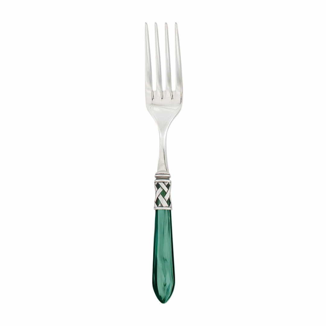 Aladdin Antique Serving Fork Tabletop Vietri Green  