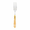 Aladdin Brilliant Serving Fork Tabletop Vietri Gold Fleck  