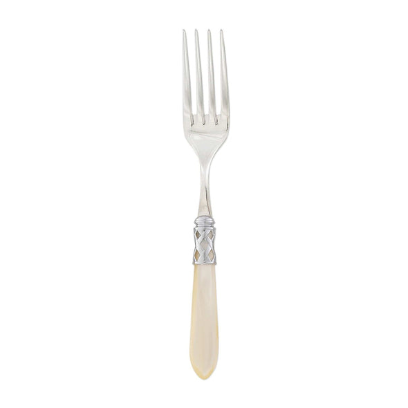Aladdin Brilliant Serving Fork Tabletop Vietri Ivory  
